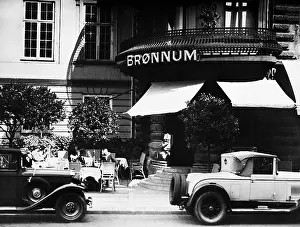 Kopenhagen: Cafe Bronnum in Copenhagen, 1931