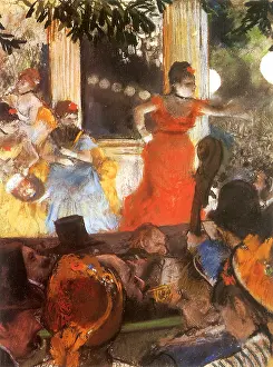 Accompaniment: Cafe Concert, by Degas