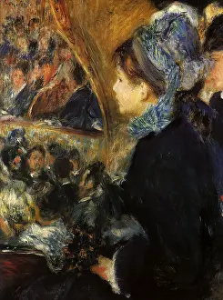 Loge: The Cafe-Concert, by Renoir