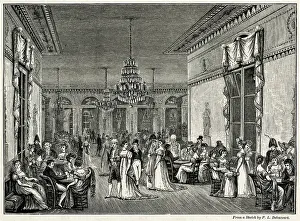 Parisiens: Cafe Frascati in Paris, 1806