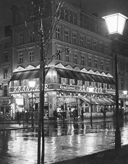 Mitte: Cafe Kranzler in Berlin, 1935