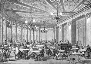 Spacious: CAFE DE LA ROTONDE 1856