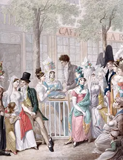 Socialising: Cafe de la Rotonde at the Palais-Royal