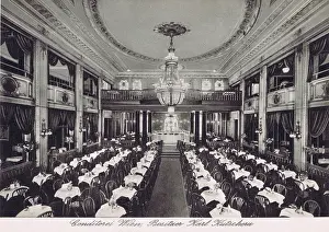 Kurfurstendamm: Part of the Cafe-Restaurant of Haus Wien, Berlin