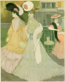 Flounces: Cafe Society 1906