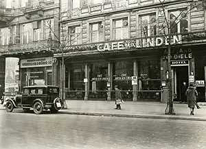 Unter: Cafe Unter den Linden, 1929