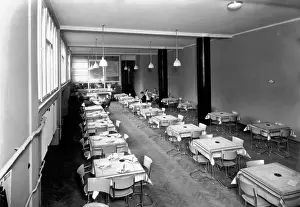 Dejvice: Cafeteria at student dormitory