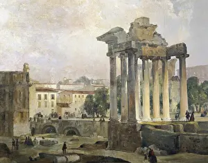 Imperium: CAFFI, Ippolito (1809-1866). The Forum. mid