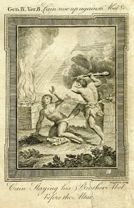 1780s: Cain slaying his brother Abel before the altar