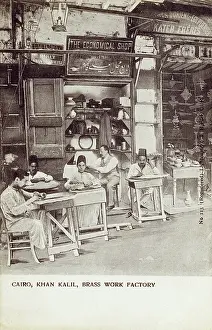 Khalil: Cairo - Brasswork Factory