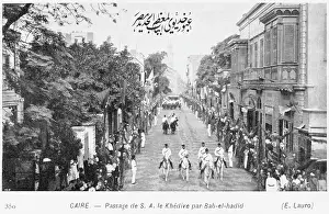 Khedive: Cairo, Egypt - The Khedive in the Bab-el-hadid District