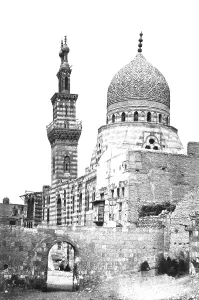 C1857: Cairo, the Mosque of Emeer Akhoor c1857
