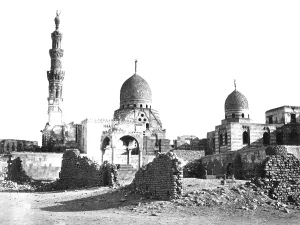 C1857: Cairo, the Mosque of Kaitbey c1857
