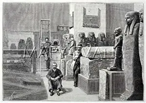 Crammed: CAIRO MUSEUM INTERIOR