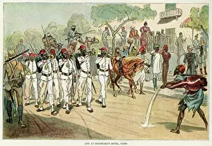 Shepheard: CAIRO STREET SCENE