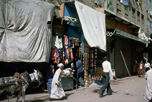 Trinkets: CAIRO STREET SCENE/C1970