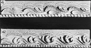 Serrated: Cake Border and Side Scroll Designs