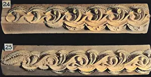 Reversed: Cake Border and Side Scroll Designs