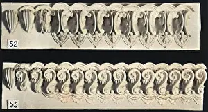 Pastries: Cake Border and Side Scroll Designs