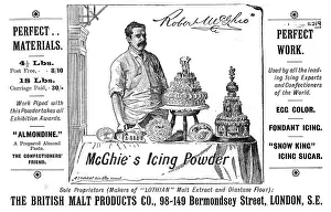 Confectioners: Cake and cake maker, 1898