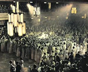 Charlottes: The cake surrounded at Queen Charlotte's Ball, 1938