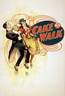Ballrooms: The Cake Walk was a popular dance in theater ?