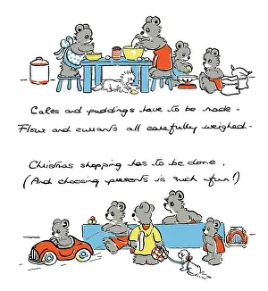 Willing: Cakes and puddings have to be made -- bears