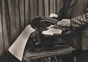Calculating: Calculating machine, 1913