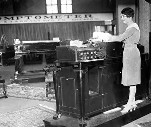 Sums: Calculator, 1929