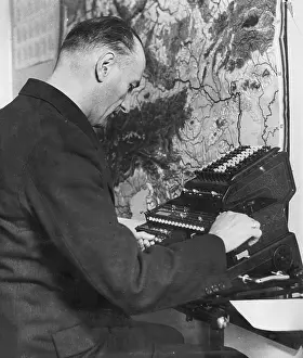 Forecast: Calculator at a weather station, 1932