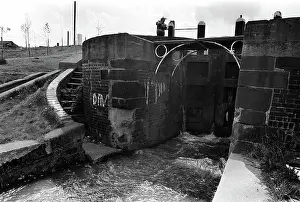 Potteries: Caldon Canal lock, Stoke