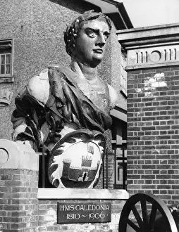 Figureheads: CALEDONIA FIGUREHEAD