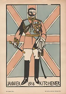 Liss Fine Art: Calendar, January 1916, WW1