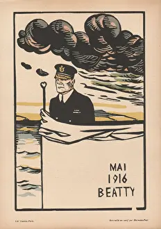 Liss Fine Art: Calendar, May 1916, WW1