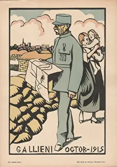 Gallieni: Calendar, October 1915, WW1