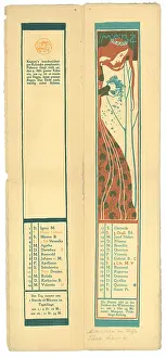 Gerlach: Calendar sheet March, 1900