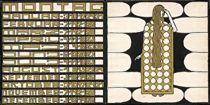 Leporello: Calendar sheet: Monday