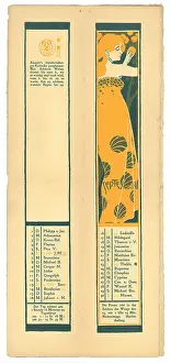 Jasper: Calendar sheet September, 1900