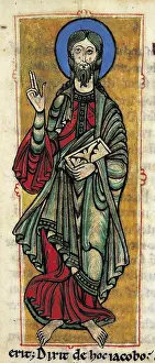 Zebedee: Calixtine Code. beg. 12th c. Page 4. James, son