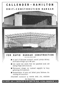 Callender: Callender-Hamilton Construction Hangars