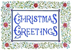 Calligraphic: Calligraphic'Christmas Greetings