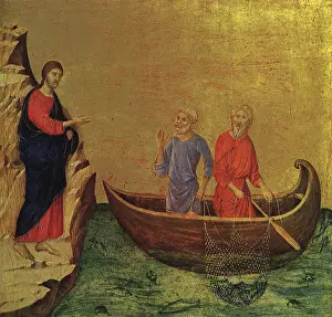 Duccio: The Calling of the Apostles Peter and Andrew