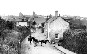 Callington: Callington, Launceston Road 1908