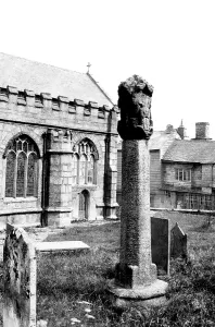 Callington: Callington, the Old Cross 1890