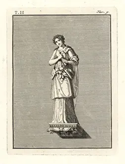 Ercolano: Calliope, muse of epic poetry