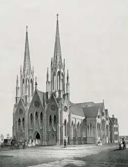 C1847: Calvary Church, erected 1846-7