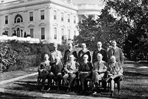 Postmaster: Calvin Coolidge and his cabinet, 1927