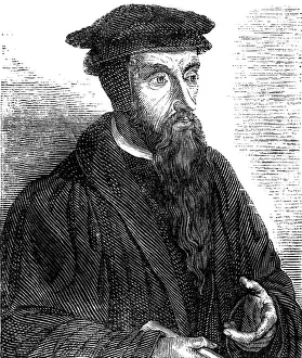 Reformator: Calvin, John, 10.7.1509 - 27.5.1564, French Reformator