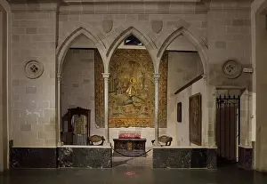 Gandia: Camara de la Duquesa, Palau Ducal, Gandia, Valencia, Spain