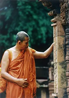Reflective: A CAMBODIAN MONK